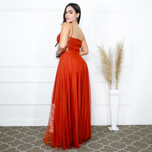 VESTIDO DECOTE LATERAL X PETRA FINA